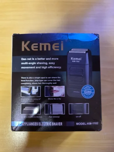 Barbeador Shaver Kemei Km-1102
