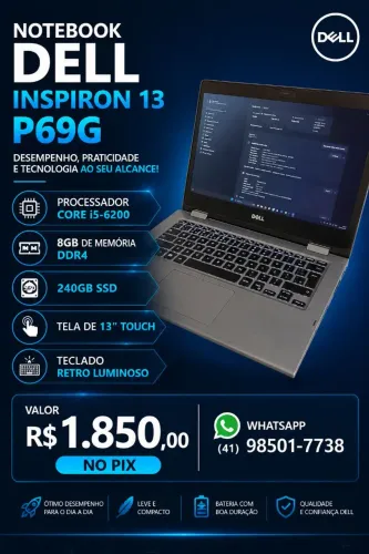 Notebook Dell Inspiron 13 P69G