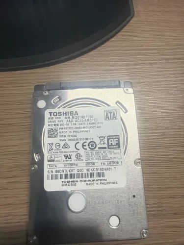 HD notebook 500gb 
