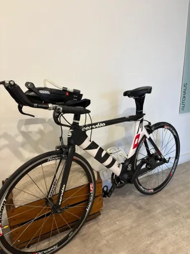 Bike Triathlon/TT - Cervélo P3 - Tam 48 - Carbono - Shimano Ultegra - Upgrades Premium 