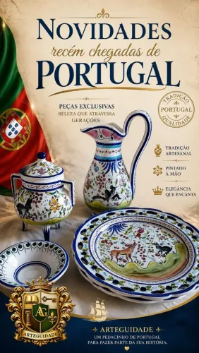 Peçportuguesa pintada a mão