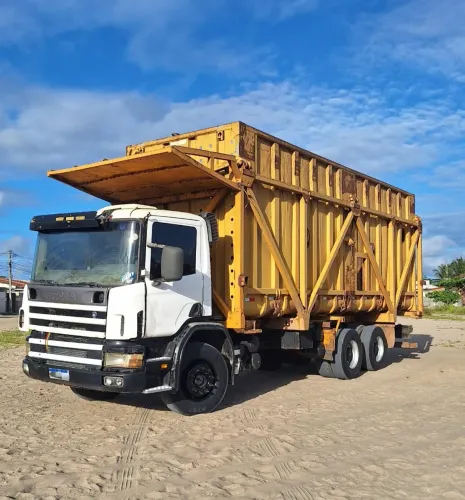 190.mil vendo e troco em carros scania P 420 traçado canavieiro com gaiolão de cana picada