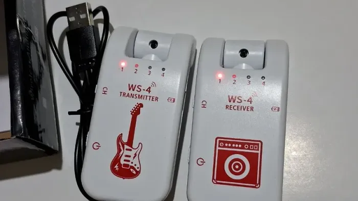 Transmissor Sem Fio WS-4 (Guitarra, Baixo, Etc)