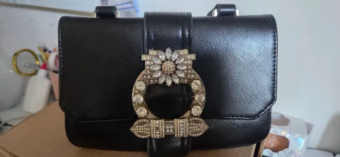 Bolsa preta lateral