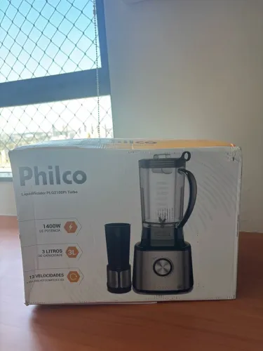 Liquidificador Philco PLQ2100PI Turbo 1400W - Novo, Lacrado na Caixa com NF