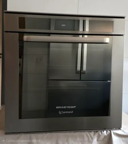 Forno Elétrico de Embutir Brastemp Gourmand Inox 220v