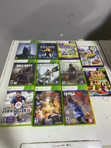 LOTE 11 JOGOS XBOX 360 ORIGINAL (OPORTUNIDADE)