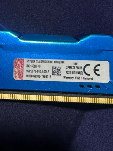 Memória RAM DDR3 8GB 2 Un