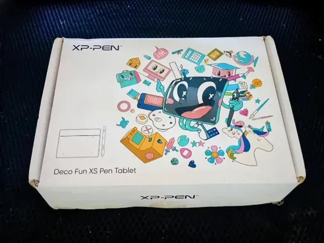 Mesa Digitalizadora Xp-pen Deco Fun Xs Cor Preta