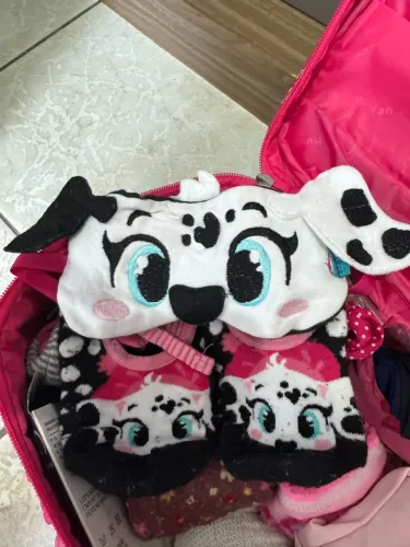 Conjunto meias e tapa olho puket