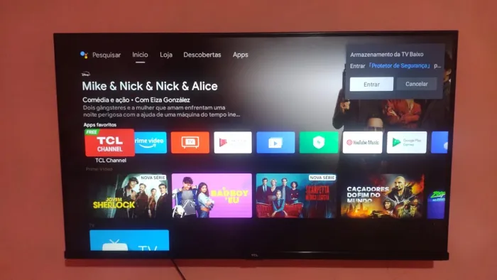 TV ANDROID TCL 43 POLEGADAS BORDA INFINITA