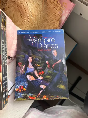 DVD 3º temporada de The Vampire Diaries