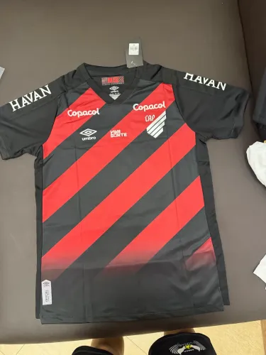 camisa athletico paranaense leozinho