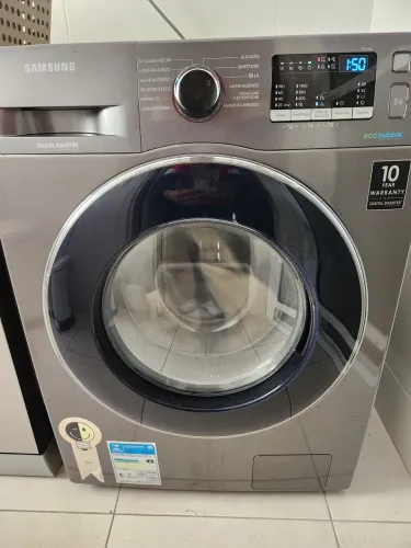 Lava e Seca Samsung Inox 11kg | Digital Inverter + Eco Bubble | Ótimo Estado