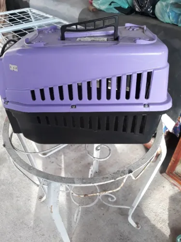 Caixa de transporte grande para pet