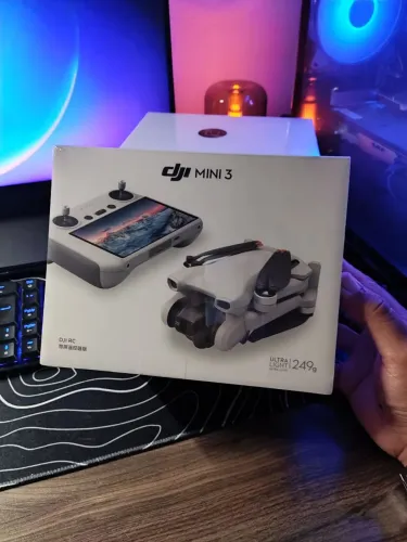 Dji Mini 3 Com Tela - Anatel 1 Ano de Garantia