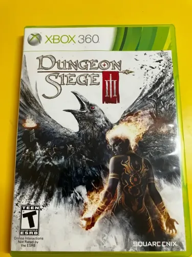 Jogo Dungeon Siege 3 Original Mídia Física Xbox 360 - Funcionando perfeitamente