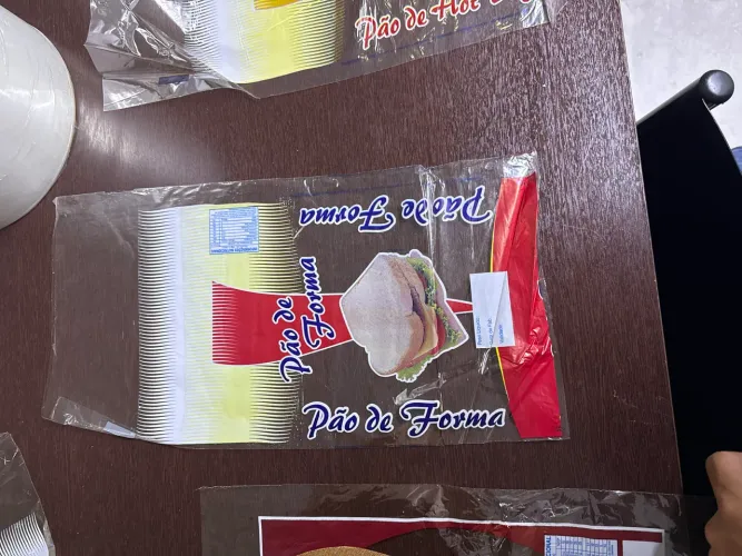 Saco Plástico PP pão de forma
