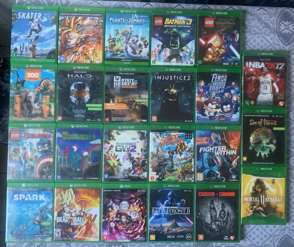 Jogos Xbox ONE - 50 reais cada