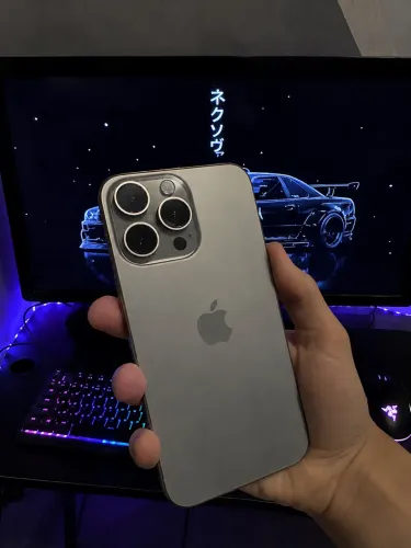 iPhone 15 pro Max 256g | titânio natural