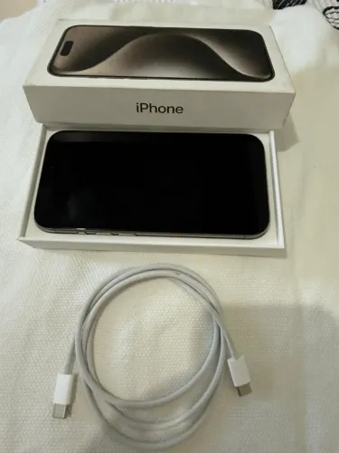 IPHONE15 PRO 256GB - Titânio natural