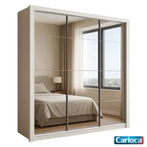 Guarda Roupa Casal Veneza Premium. Pronta Entrega. 0202