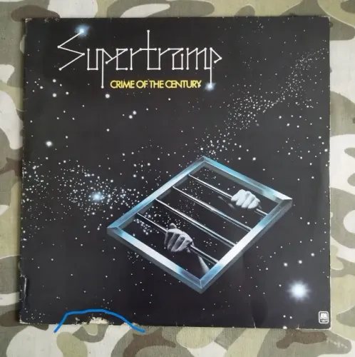 Vinil LP Supertramp - Crime Of The Century Com Encarte (1987) Pop Rock