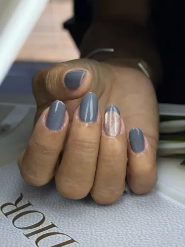 Alongamento de unha em gel 