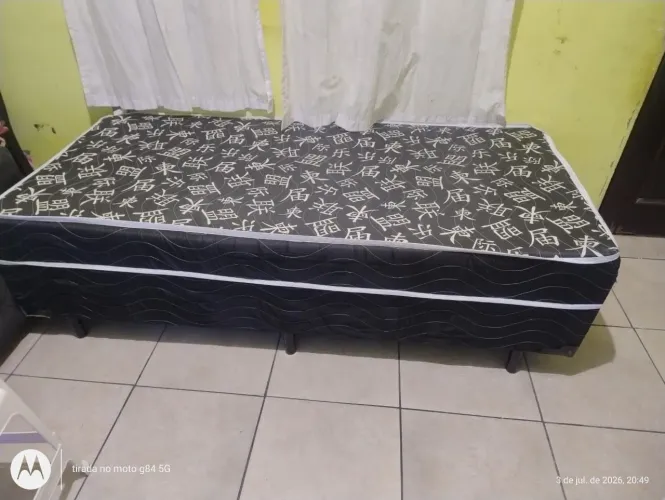 Cama de solteiro ortopédica