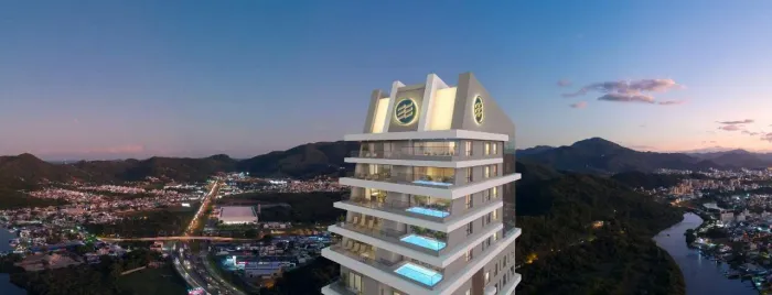 Apartamento frente mar à venda no Ed. Hyde em Balneário Camboriú