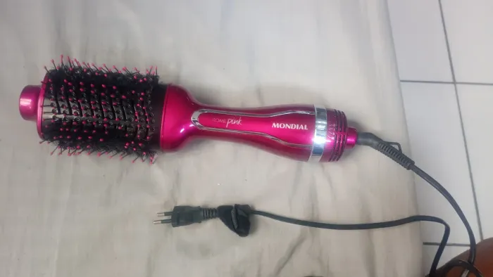 Escova alisadora/secadora/moderadora bivolt