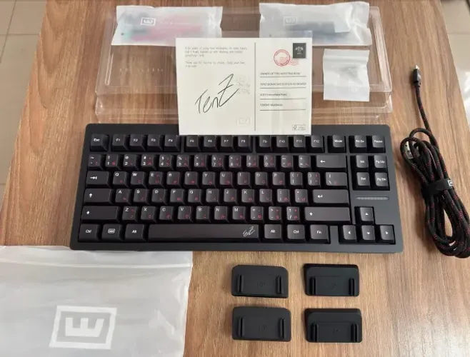 (NOVO) Teclado Wooting 80HE Tenz Takeover Edition