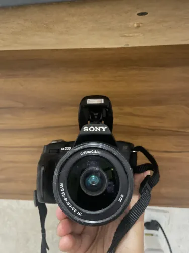Câmera filmadora Sony DSLR-A230