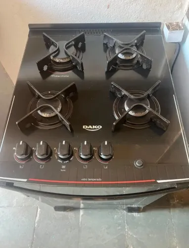 Fogão ele está convertido para gás encanado