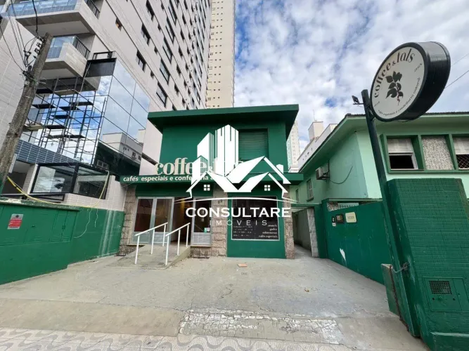 Locação: Casa Comercial em Santos (Aparecida)  324 m²