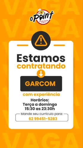 Contrata se garcom com experiência