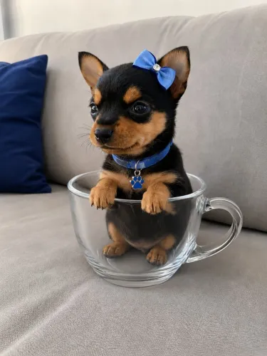PINSCHER ZERO miniatura(FOTO REAL) Aceito Cartão 