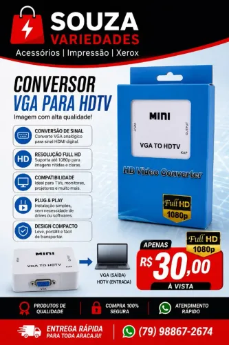 Conversor VGA/HDTV