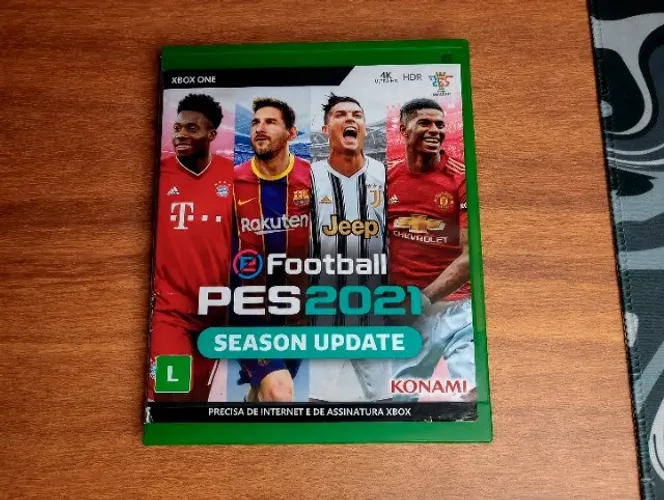 PES 2021 Xbox Mídia física (raro)