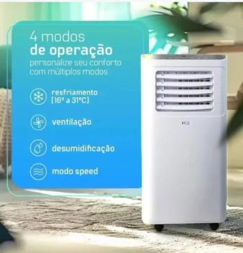 AR CONDICIONADO PORTATIL *NOVO*- 8500btus 220V - R$2100