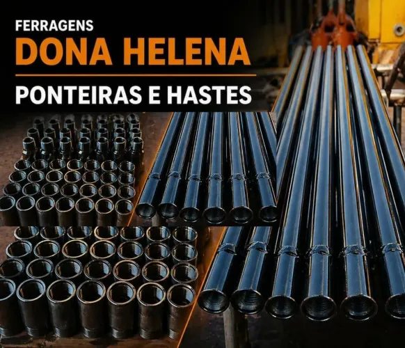 Tubos especializada para Perfurações de Poços Artesianos e Galpões