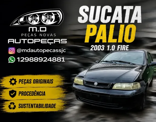 SUCATA PALIO 2003 1.0 8v