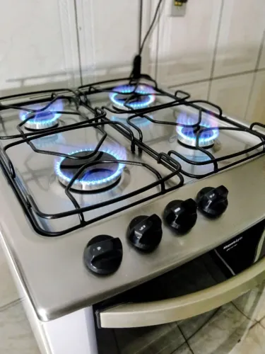 FOGÃO ELECTROLUX INOX 4 BOCAS ELETRICO