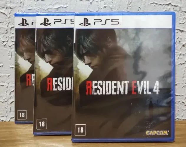 Resident Evil 4 Remake Ps5 Lacrado (Aceitamos seu jogo usado com pagamento)