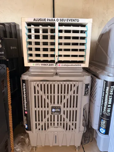 Climatizador Industrial seminovo ainda na garantia 