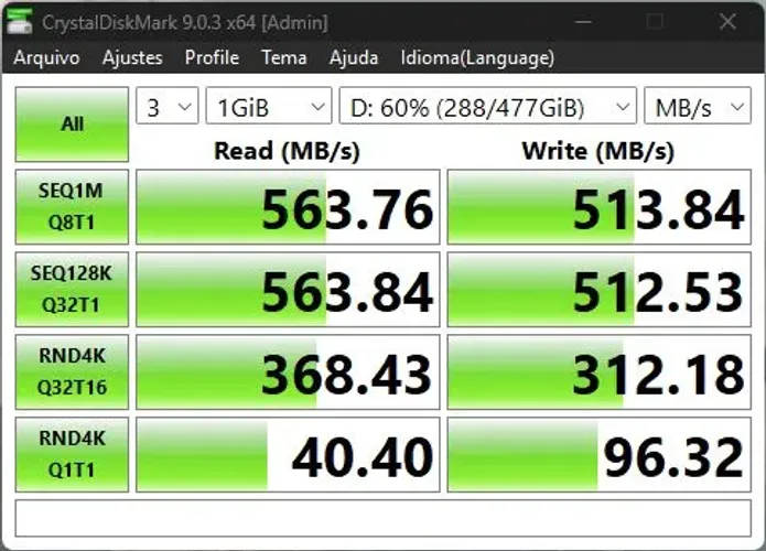 SSD Hikivision Desire, 512GB, Sata III, Leitura 560MB, Gravação 505MB