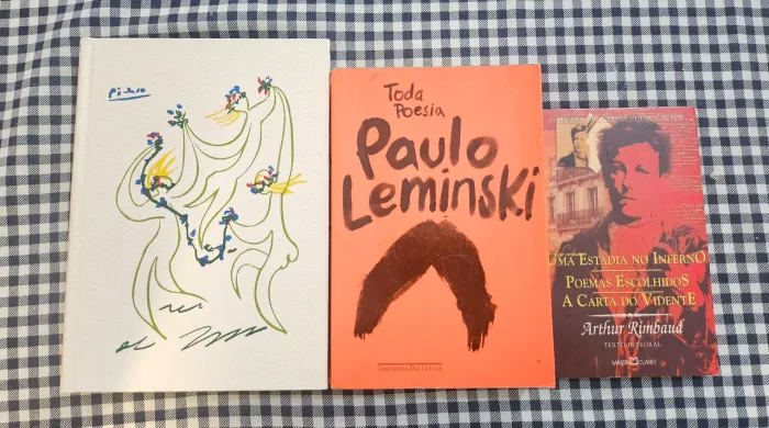 3 Livros de poetas