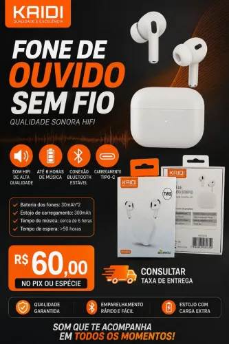 Fone de ouvido