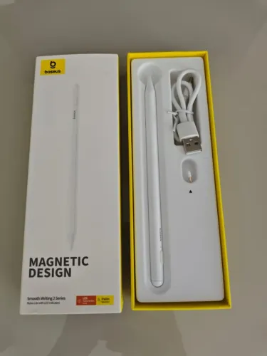 Caneta Pencil Smooth Writing 2 Stylus Lite Magnetic Original Baseus - Tablet - Novíssima
