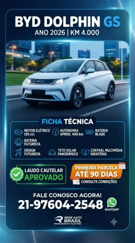 BYD Dolphin EV (Elétrico) 2026
